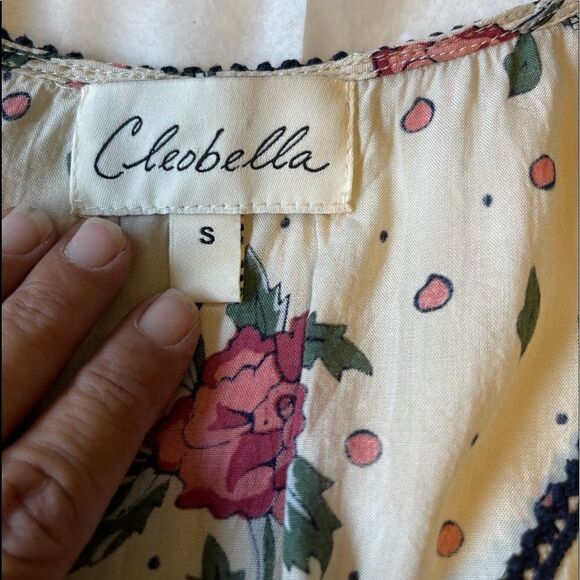 CLEOBELLA Floral Mini Dress.Size S - Picture 8 of 15